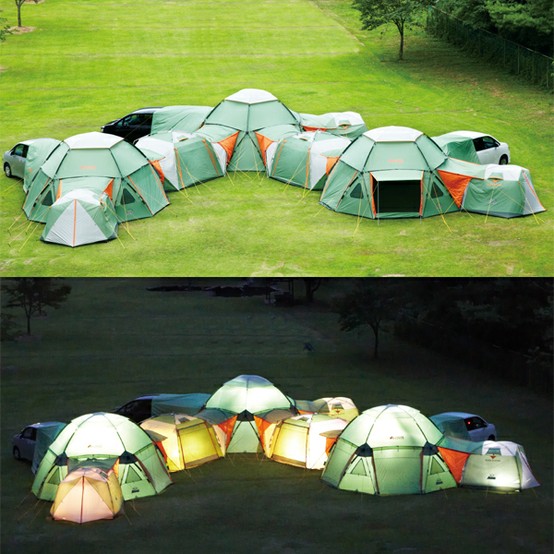 camping, tents, zip together