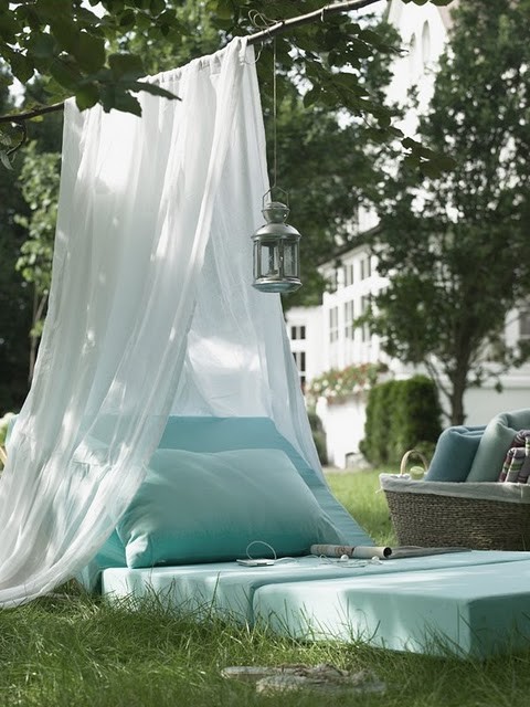backyard date tent