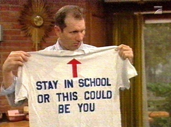 stay in school funny