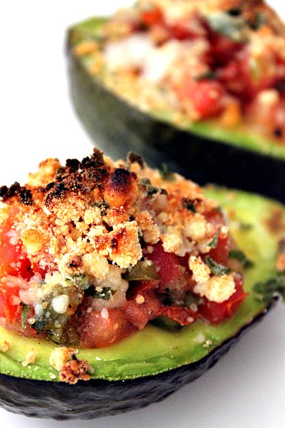 Baked Avocado Salsa