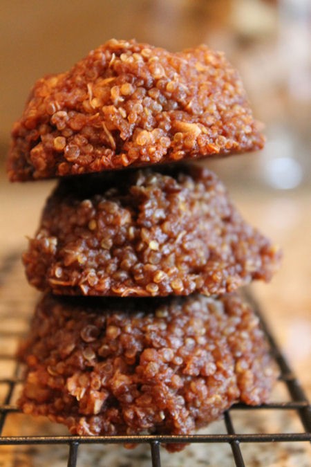 PB Chocolate Quinoa Cookies