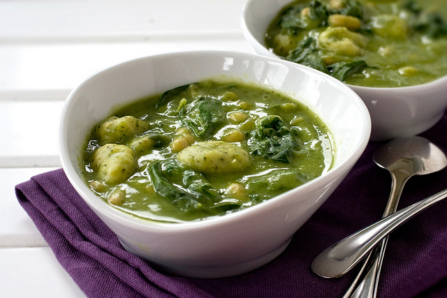 pesto soup vegan recipes