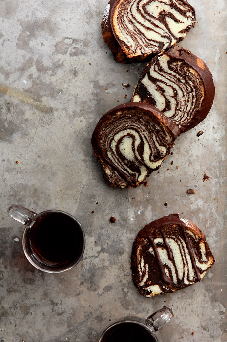 Zebra-Bundt-Cake