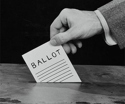 vintage ballot