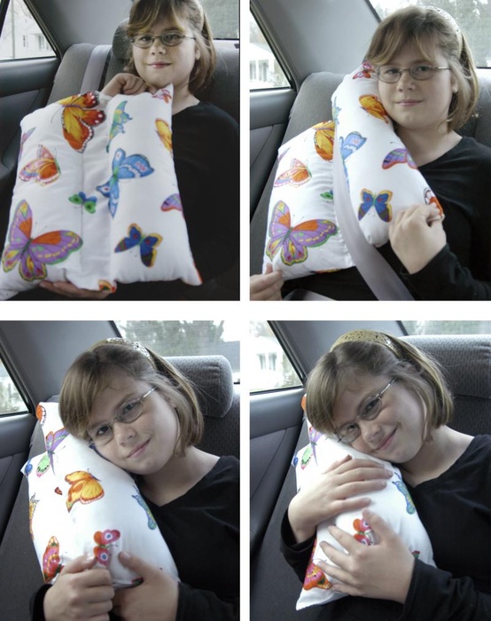 seat belt pillow
