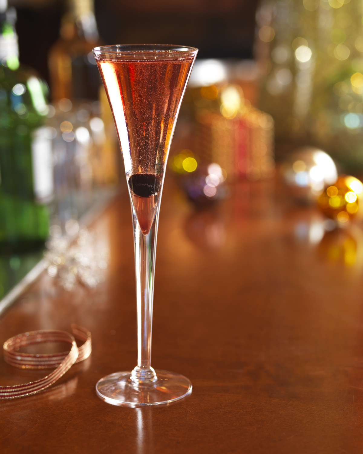 Flemings Haute Holiday cocktail