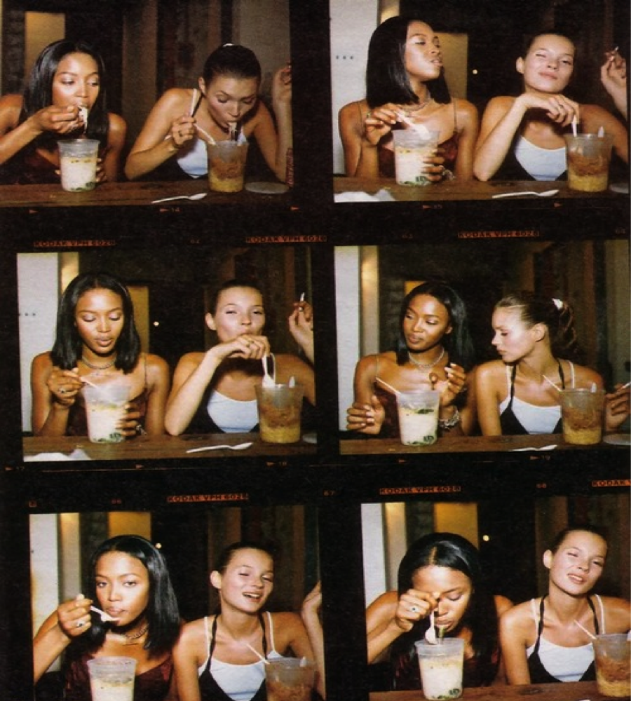 Kate & Naomi Eating