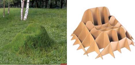 outdoor grass chair