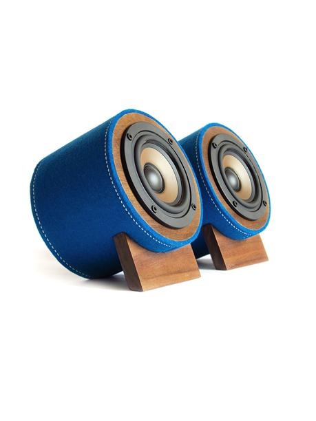 round speakers decor