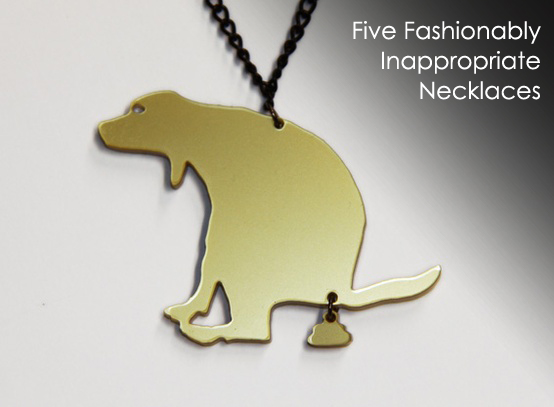 funny inappropriate necklace