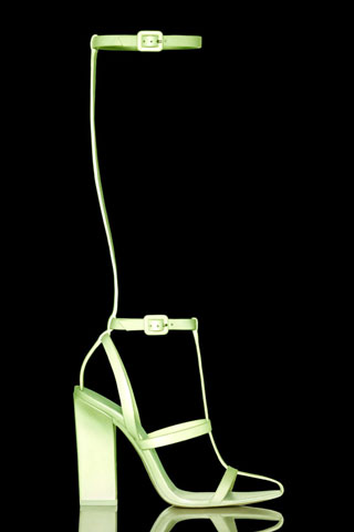 Alexander Wang neon heels
