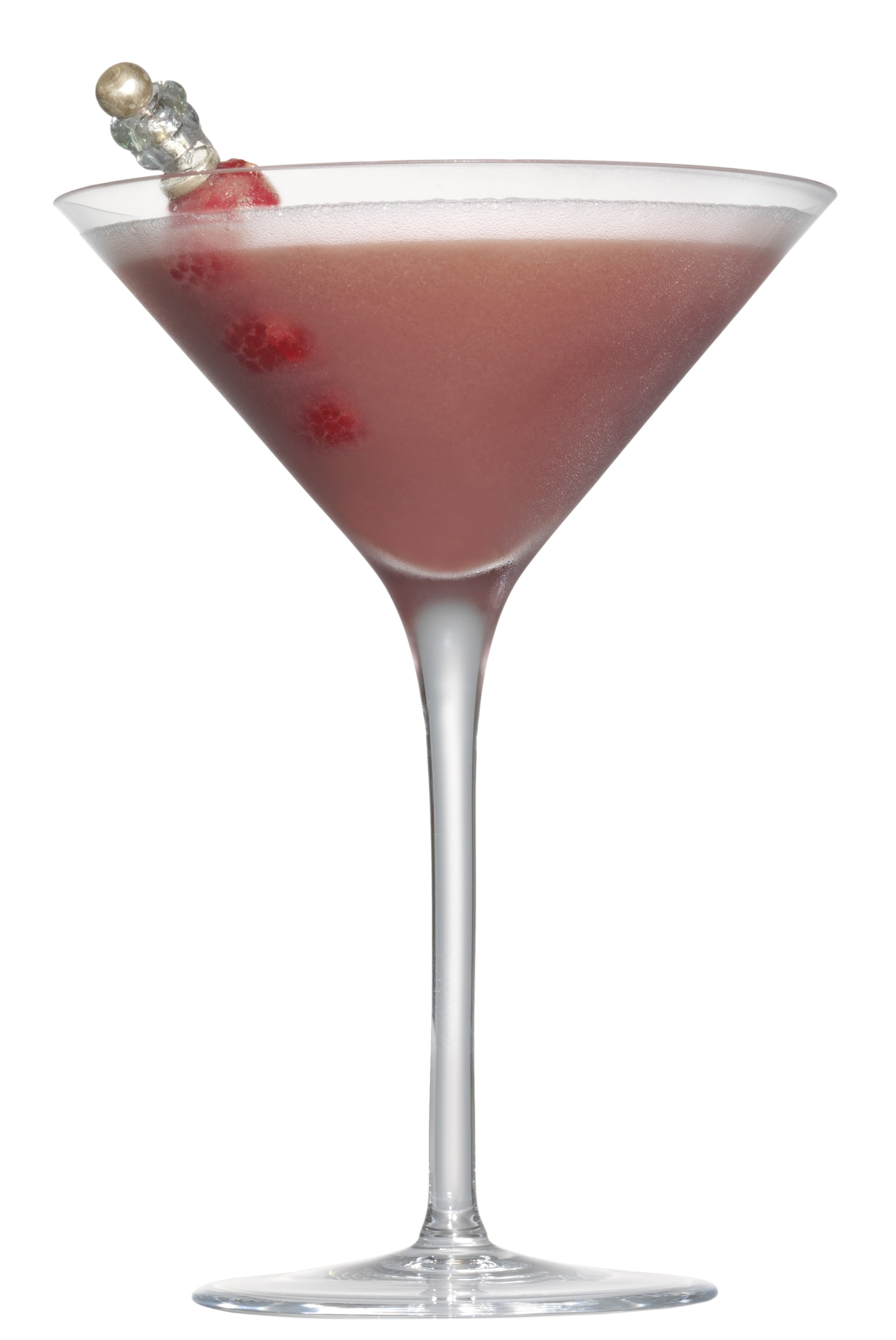 Raspberry White Chocolate Truffle martini