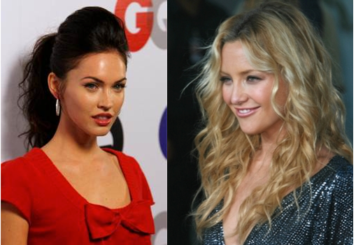 Megan Fox & Kate Hudson's hair