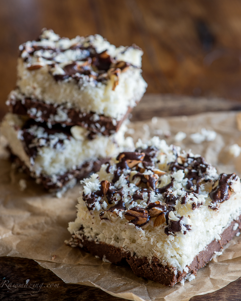 Paleo Almond Joy Bars