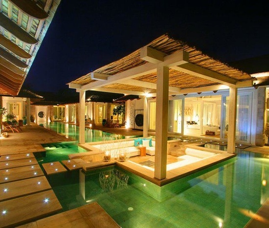 fantasy outdoor living room