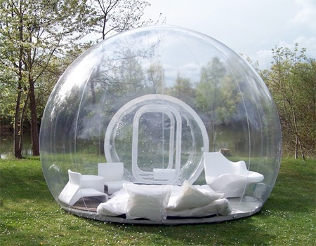 inflatable outdoor tent