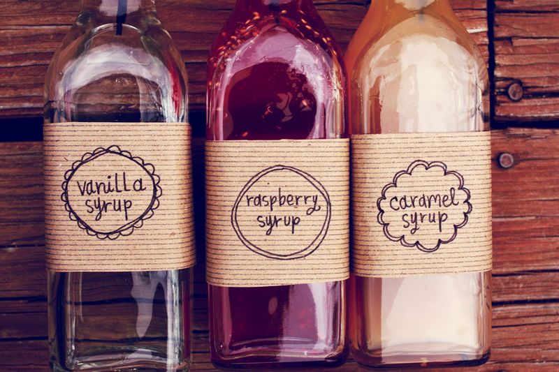 DIY Coffee Syrups