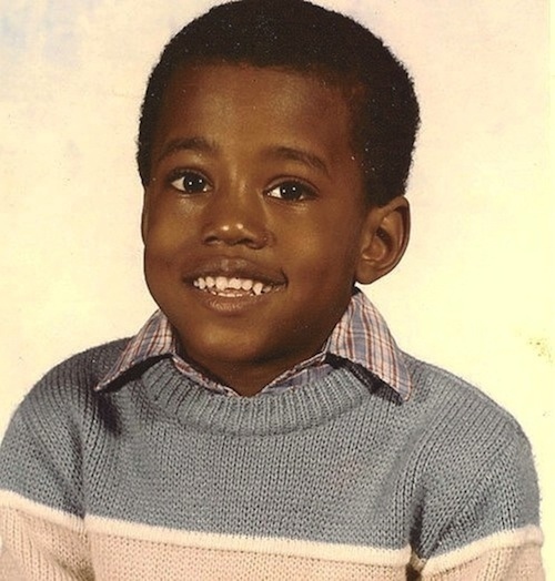kanye west as a child
