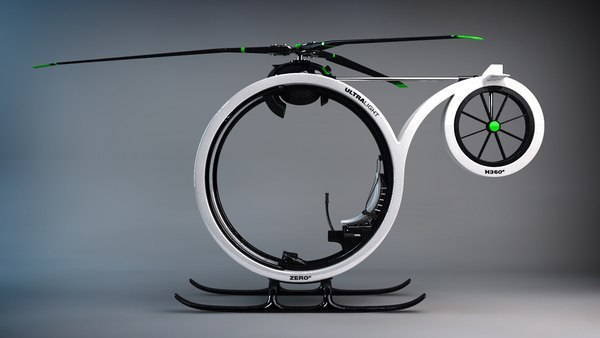 Zero personal helicopter