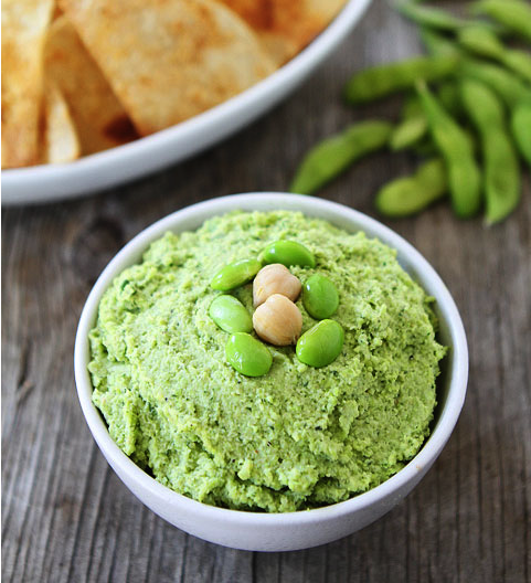 edamame basil hummus