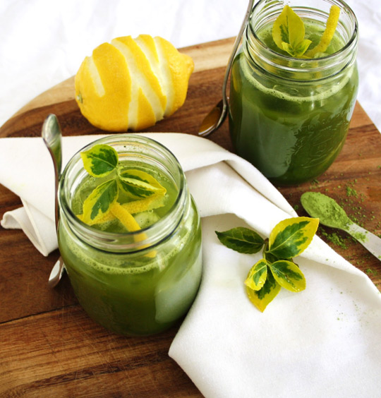 matcha tea lemonade
