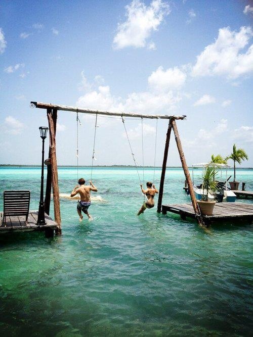 ocean swingset