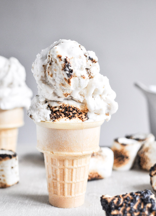 toasted marshmallow ice cream