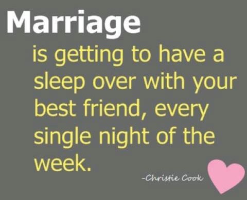 marrying your best friend
