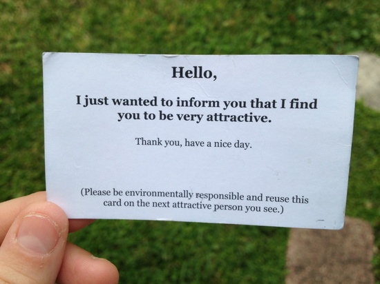 approaching strangers