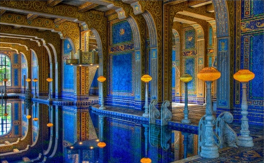 Roman Azure Pool, Hearst Castle