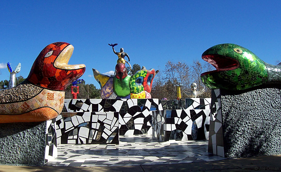 Queen Califias sculpture garden