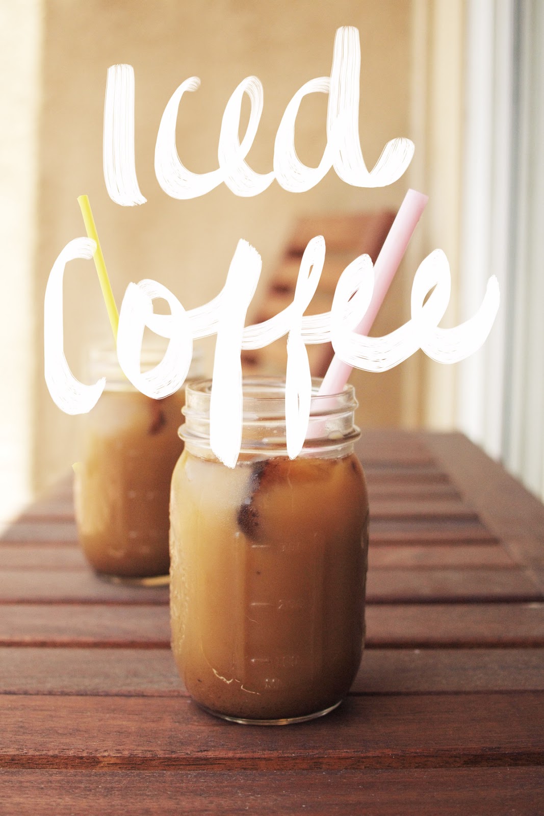 iced coffee