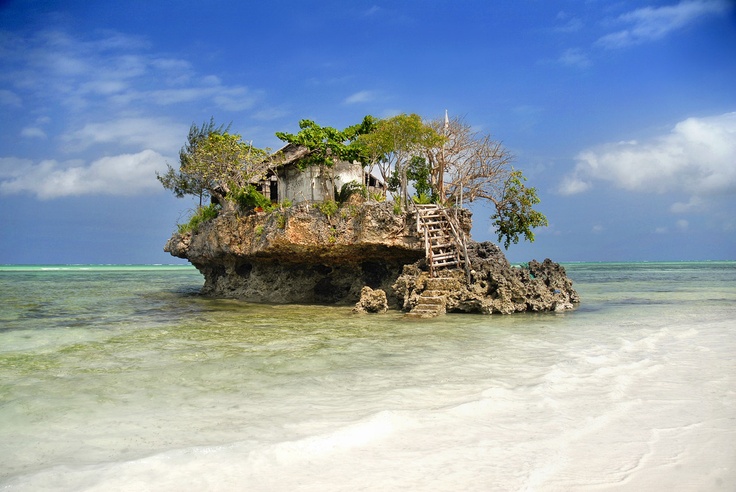 the rock restaurant zanzibar