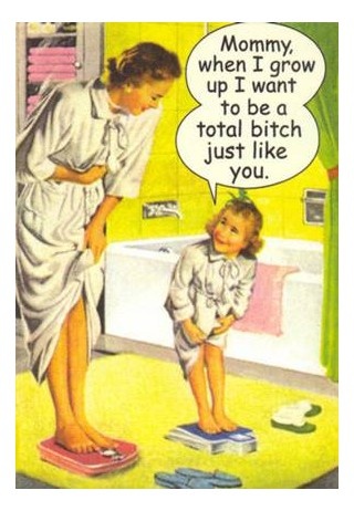 turning into your mother