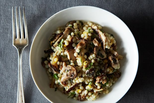 Truffled Israeli Couscous