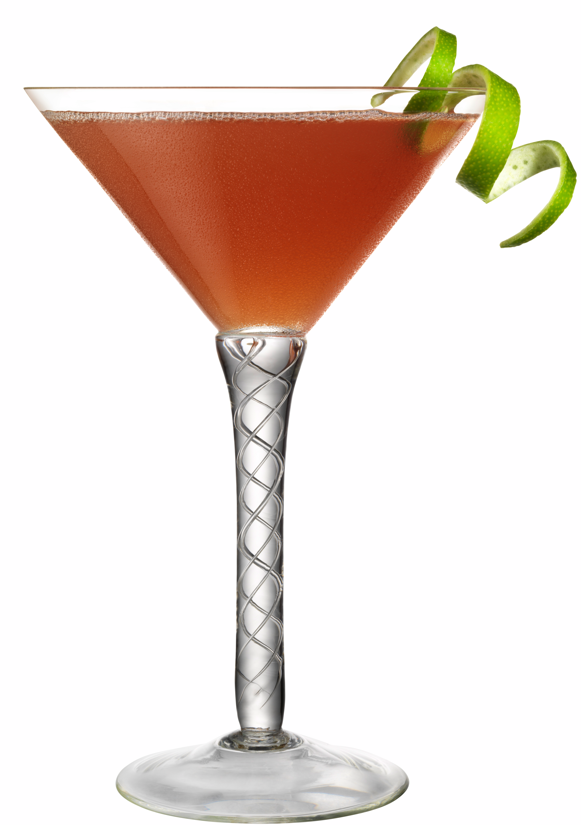 raspberry peach cosmo