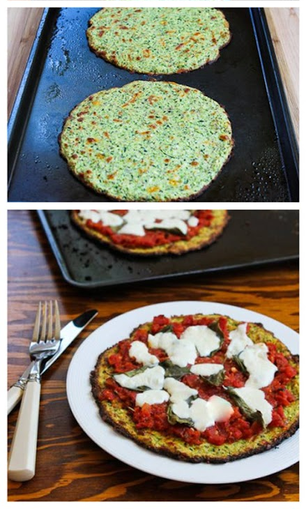 Zucchini Crust Pizza