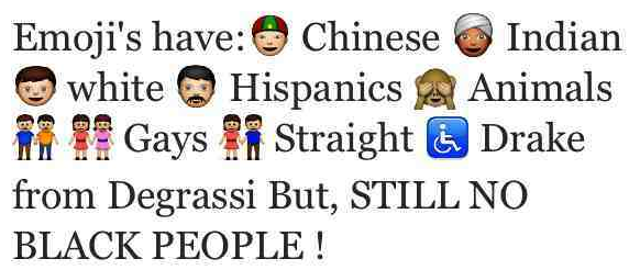 Apple Emoji racist petition