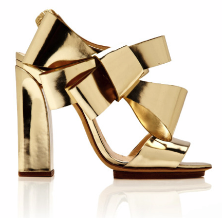 Delpozo Bow Slingback Sandal