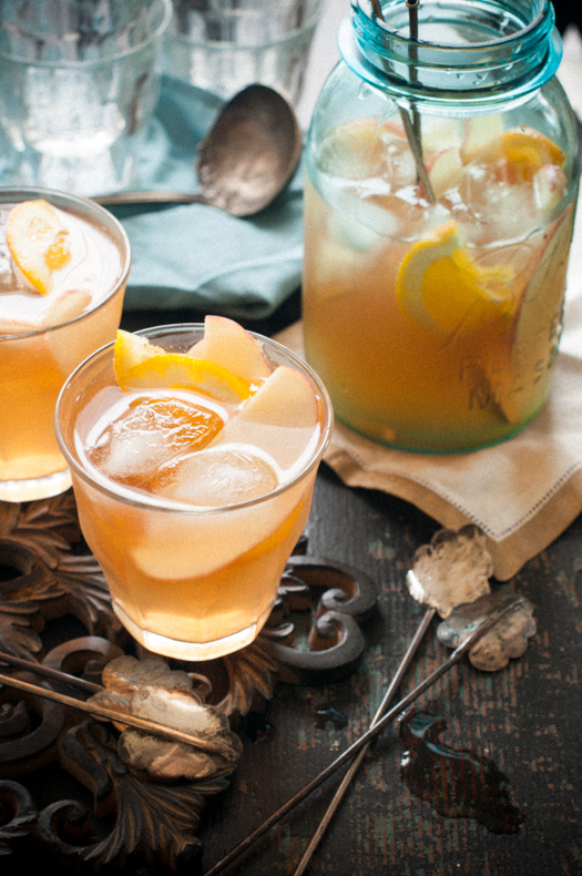 hard cider sangria