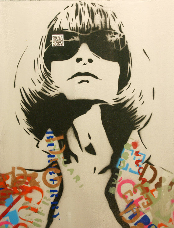 Anna Wintour graffiti