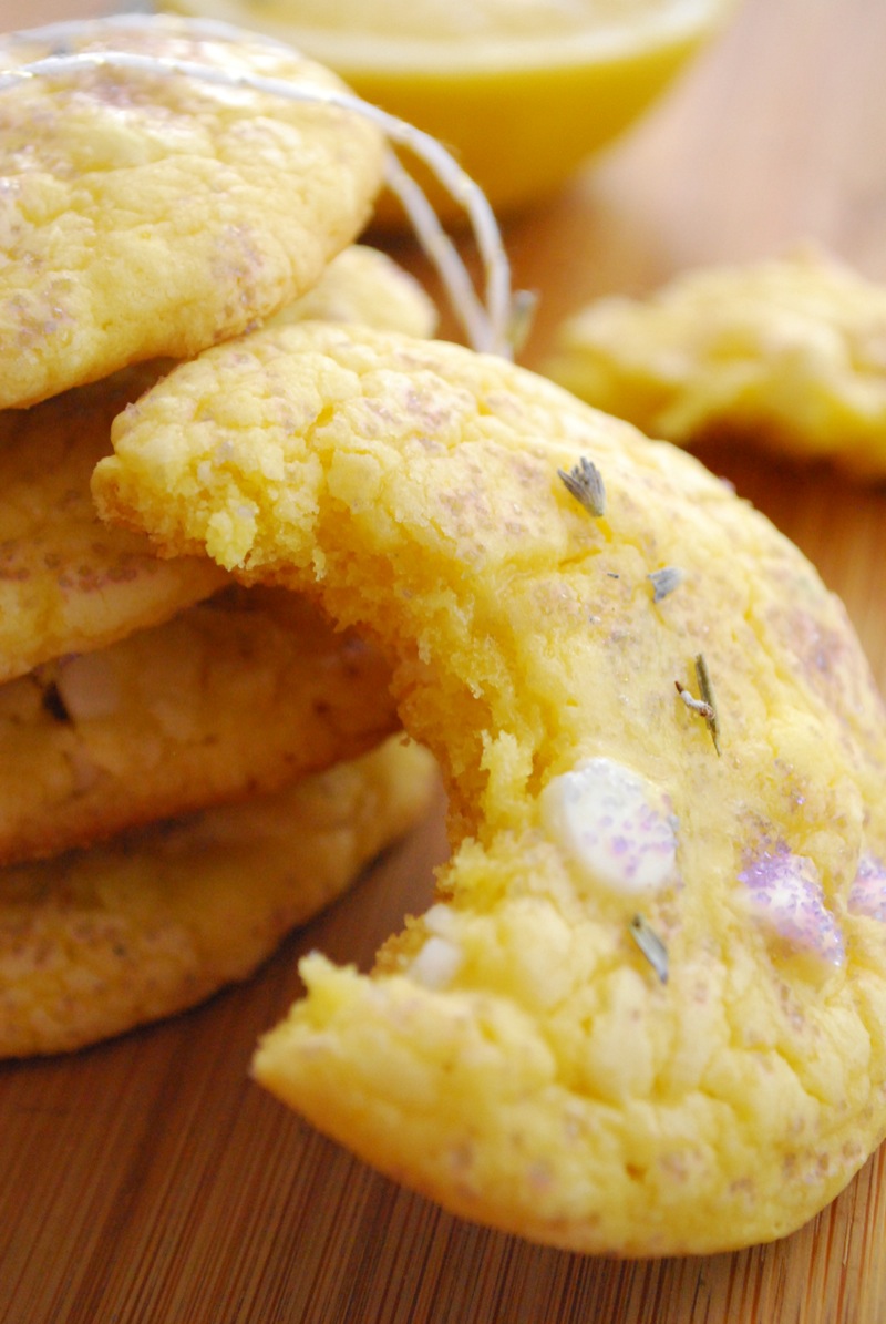 lavender lemon cookie