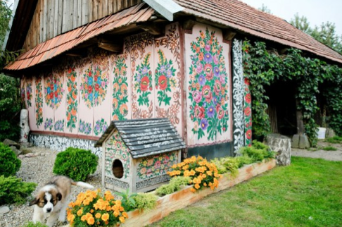 Zalipie, painted village, poland