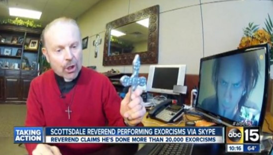 Exorcism via Skype