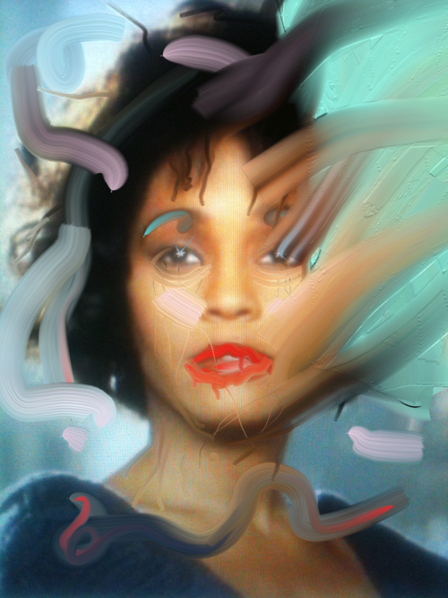 phonearts whitney houston