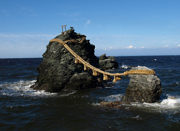 wedded rocks, japan