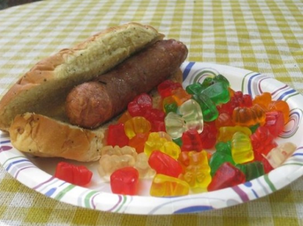 gummy bear bratwurst