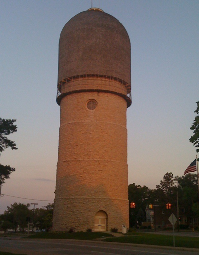 penis shaped water tower