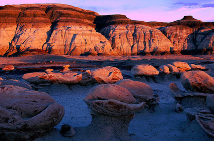 bisti badlands