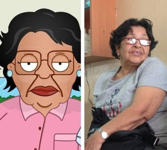 real life cartoon characters